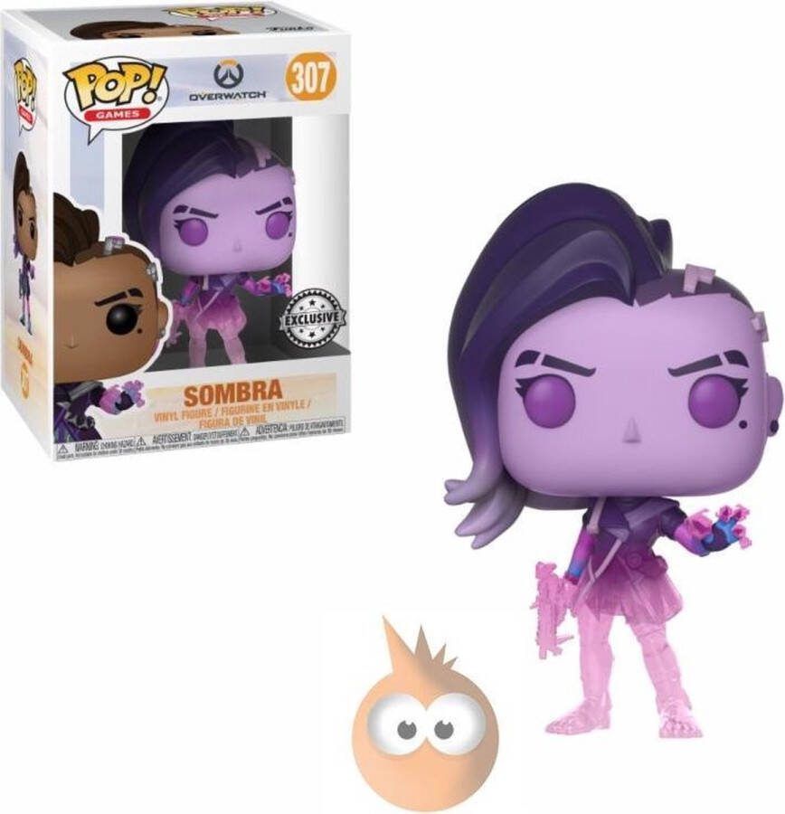 Funko Pop! Games: Overwatch Sombra #307 Hot Topic Exclusive [8 10]