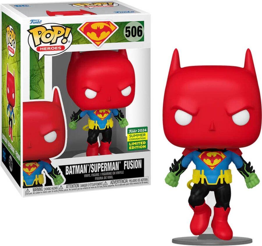 Funko Pop! Heroes Batman Superman Fusion #506 Verzamelfiguur