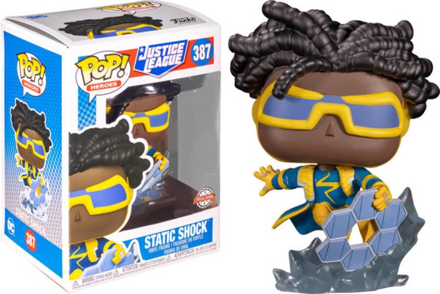 Funko Pop! Heroes: DC – Static Shock Exclusive