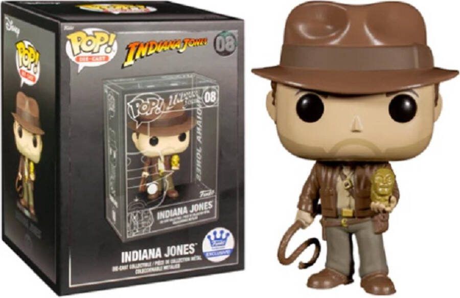 Funko Pop Indiana Jones Die Cast Funko Shop Exclusive #08