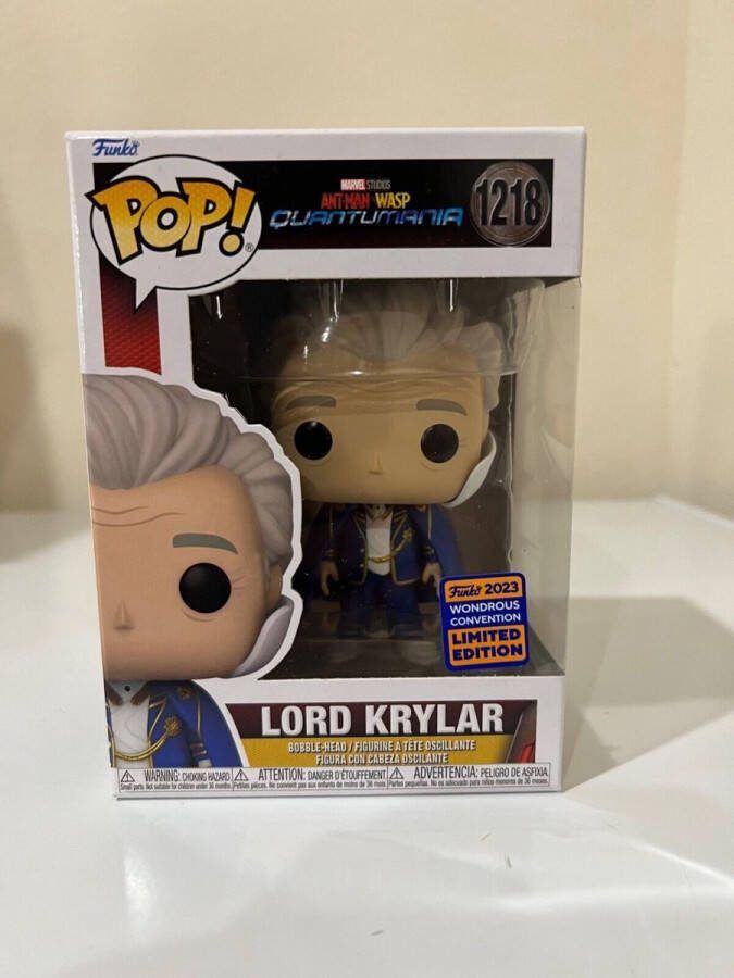 Funko Pop! Marvel Antman Lord Krylar #1218 Wondercon 2023 Official Con Wondrous