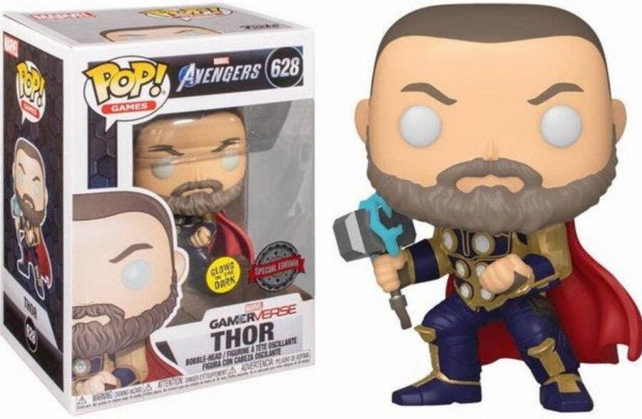 Funko Pop! Marvel Avengers Thor #628 Glow in the Dark Exclusive