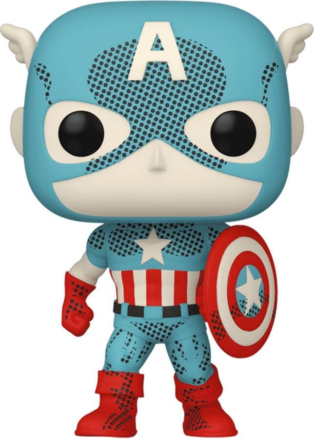 Funko Pop! Marvel Captain America #1319 Special Edition Bobblehead
