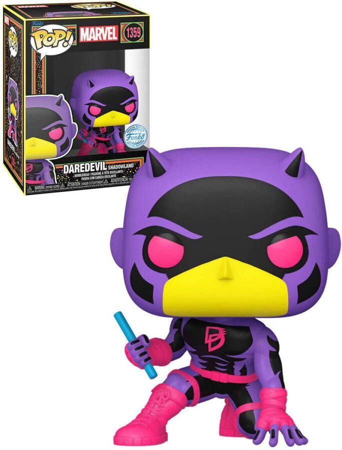 Funko Pop! Marvel Daredevil #1359 Blacklight Verzamelfiguur
