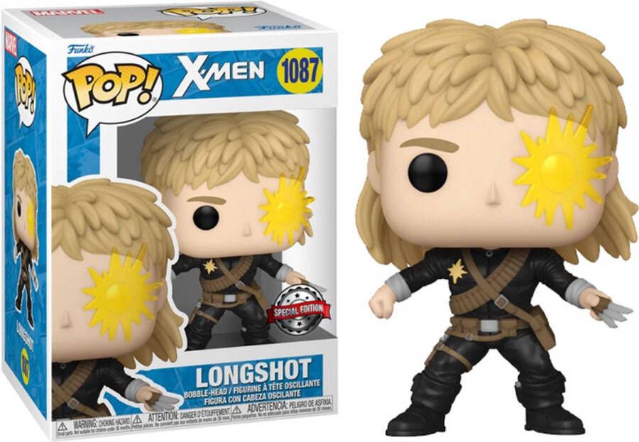 Funko Pop! Marvel X-Men Longshot #1087 Exclusive