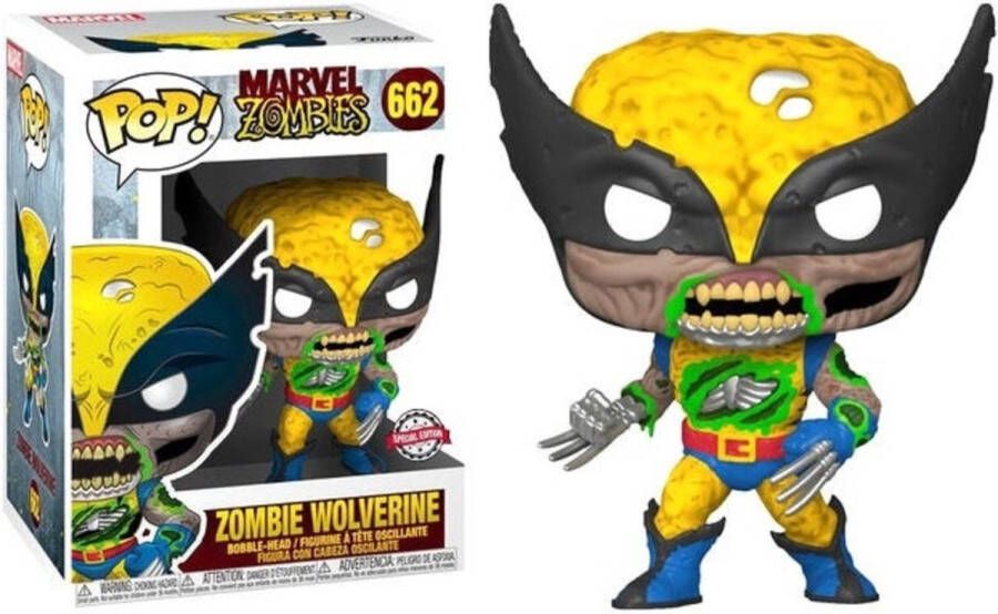 Funko pop! Marvel Zombies Zombie Wolverine #696 10inch MEGA Exclusive