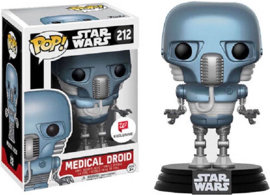 Funko POP! MEDICAL DROID #212 Star Wars Vinyl Bobble Head Walgreens Exclusive