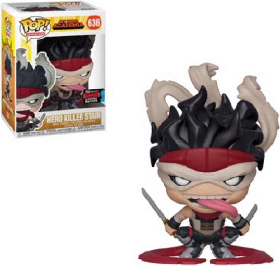 Funko Pop! My Hero Academia #636 Hero Killer Stain 2019 Fall Convention LE