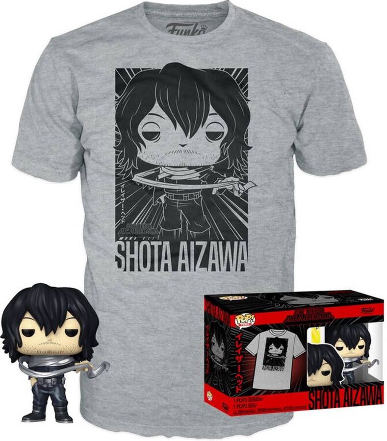 Funko Pop! Tee box: My Hero Academia Shota Aizawa #375 (Size M)