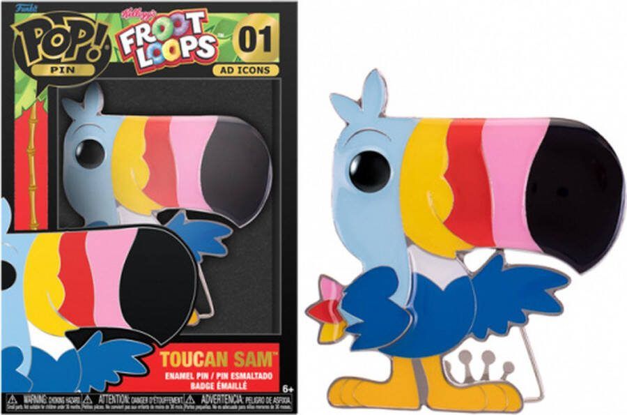 Funko Pop Pin Kellogs Frost Loops Toucan Sam