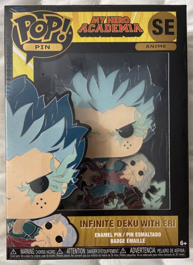 Funko POP! Pin My Hero Academia SE Anime Infinite Deku With Eri Rare