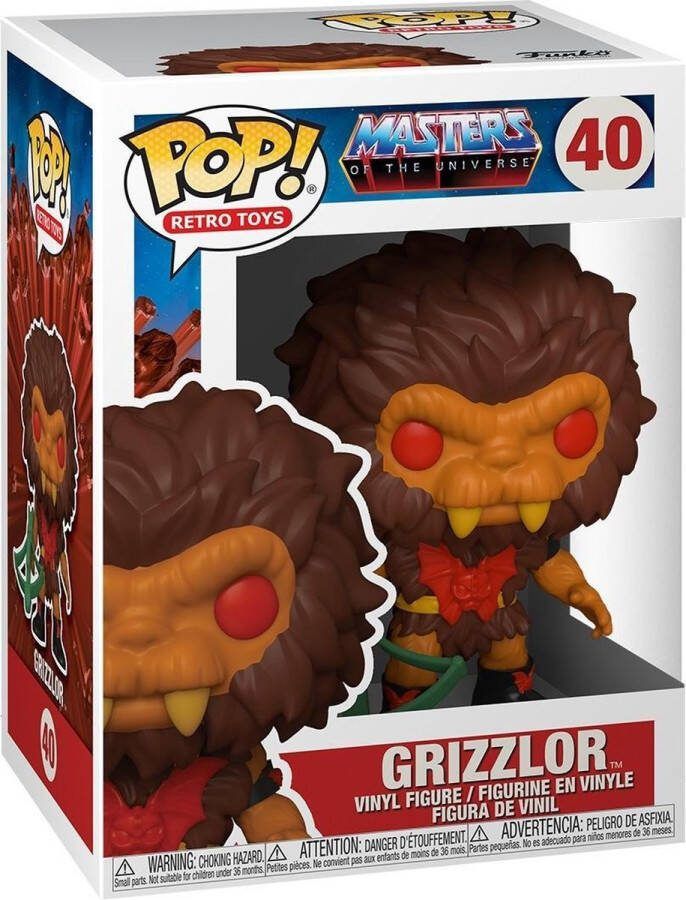 Funko POP! Retro Toys: Masters of the Universe Grizzlor #40 Vinyl Figure
