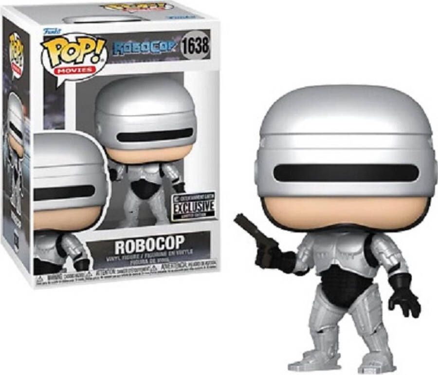 Funko Pop Robocop Metallic Movies #1638 Special Edition