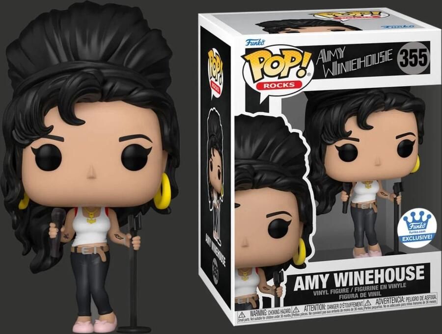 Funko Pop! Rocks: Amy Winehouse Amy Winehouse #355 Special Edition Exclusive