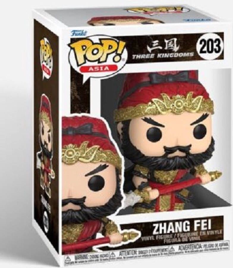 Funko Pop! Romance of the Three Kingdoms Zhang Fei Funko 2023 Limited Edition #203