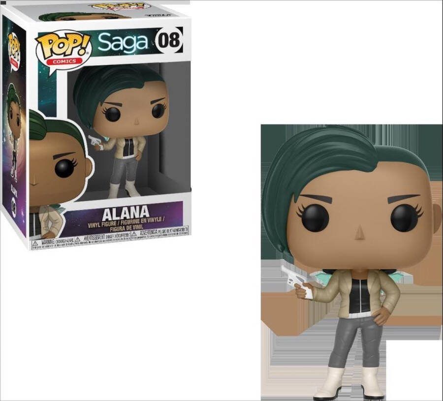 Funko Pop! Saga Alana with Gun #08 Vinyl Figure