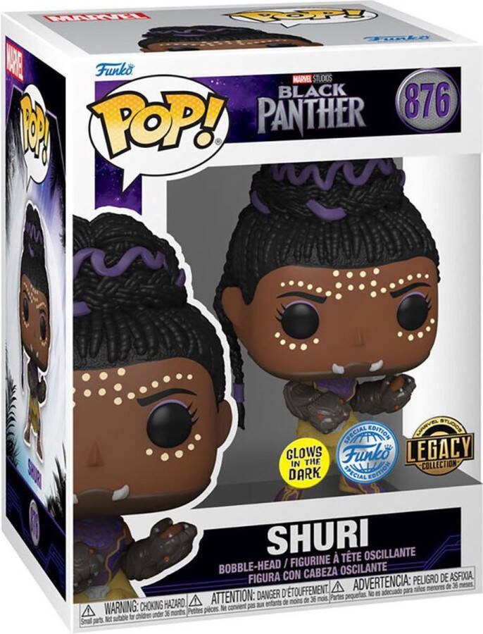 Funko POP Shuri 876 Glow in the dark