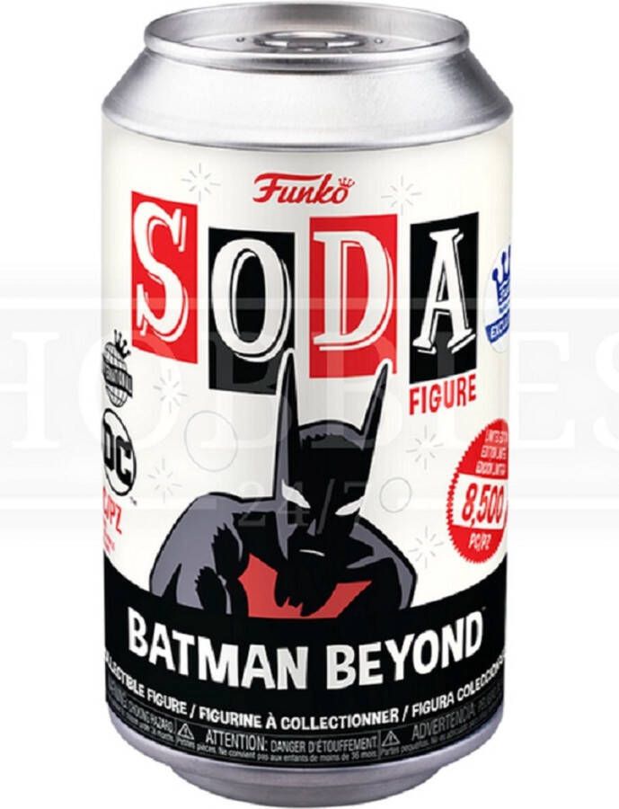 Funko Pop Soda Can Figure Batman Beyond (8500) Limited funko Shop Exclusive