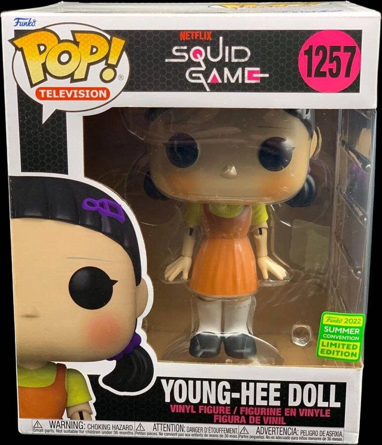 Funko Pop! Movies: Netflix Squid Game Young-Hee Doll #1257 Convention Exclusive