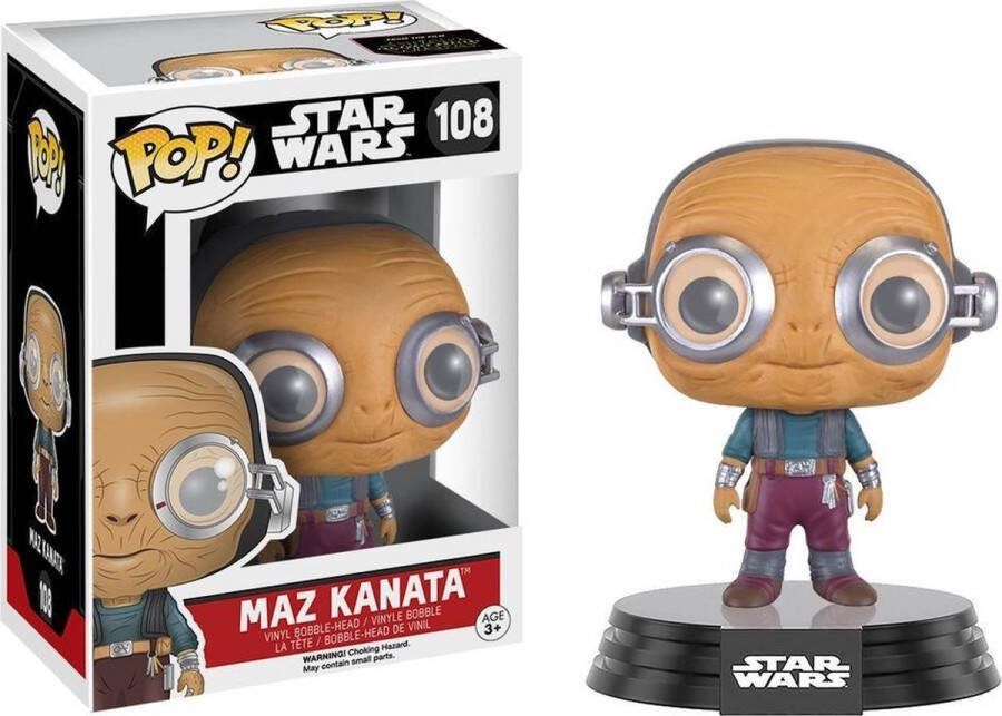 Funko Pop Star Wars Maz Kanata 108