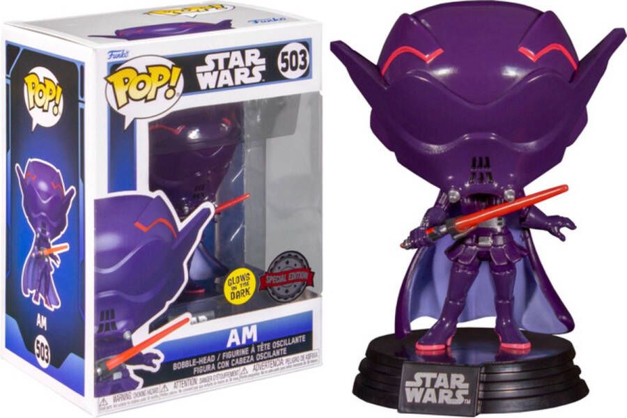 Funko Pop! Star Wars: Visions Am Glow in the Dark Exclusive