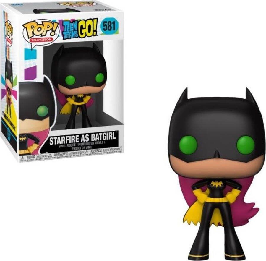 TEEN TITANS GO Bobble Head POP N¬∞ 581 Starfire as Batgirl