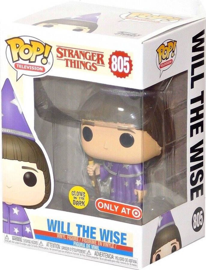 Funko POP! Television Stranger Things WILL the WISE #805 Glows Target Exclusive