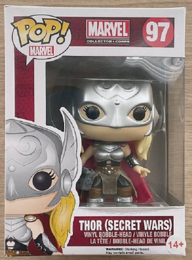 Funko POP! Thor (Secret Wars) #97 Marvel Collector Corps Exclusive