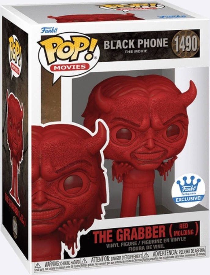 Funko Pop! Movies: The Black Phone The Grabber (Red Molding) Special Edition Exclusive