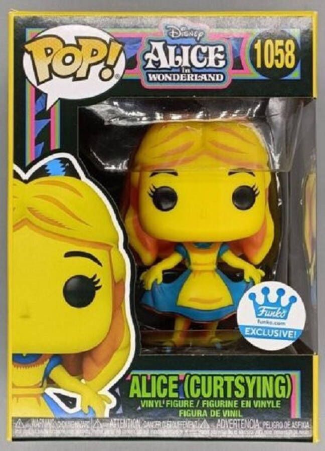 Funko Pop ☆Alice (Curtsying)☆ Funko Exclusive Disney Alice in Wonderland #1058