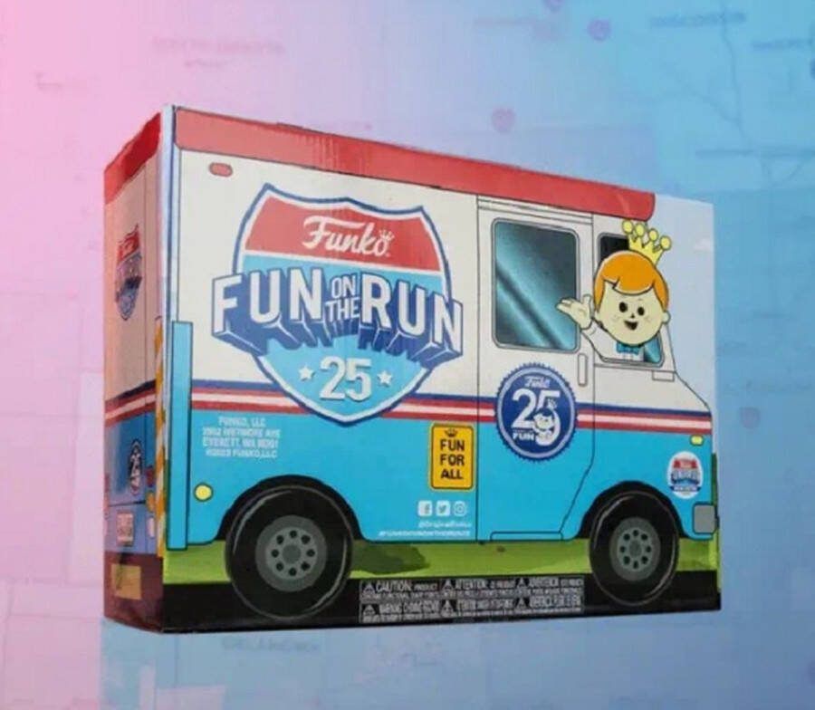 Funko Shop 25 Years Fun On The Run Freddy Funko As The Flash Exclusive- Verzamelbox
