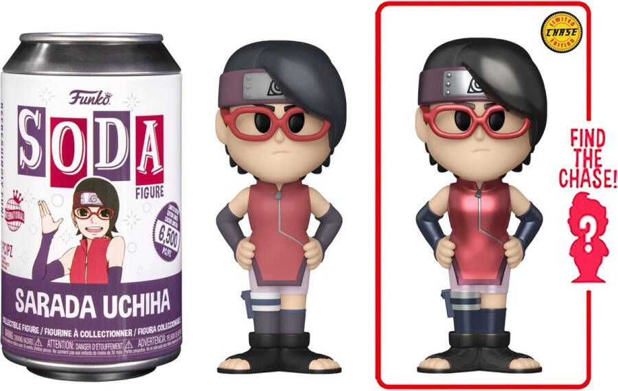 Funko Soda Pop! Sarada Uchiha Naruto Boruto 6500 Pcs limited met kans op chase