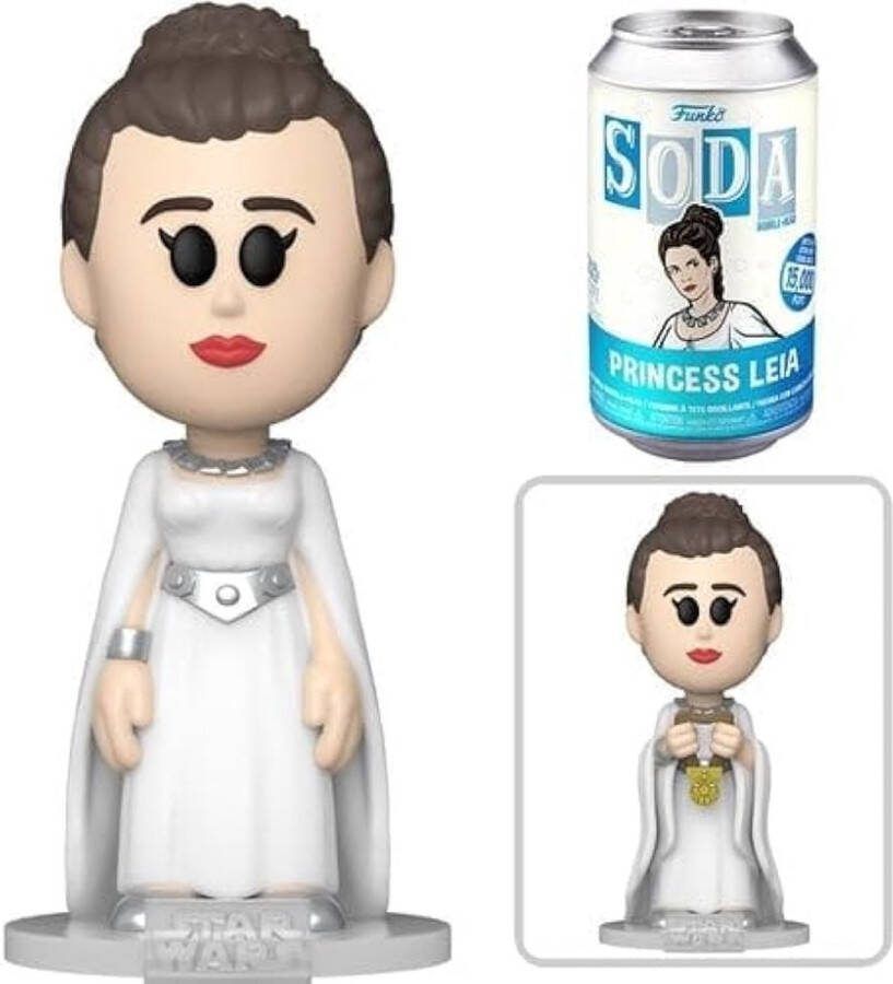 Funko Soda Pop! Star Wars: Princess Leia ( Met Kans Op Chase)