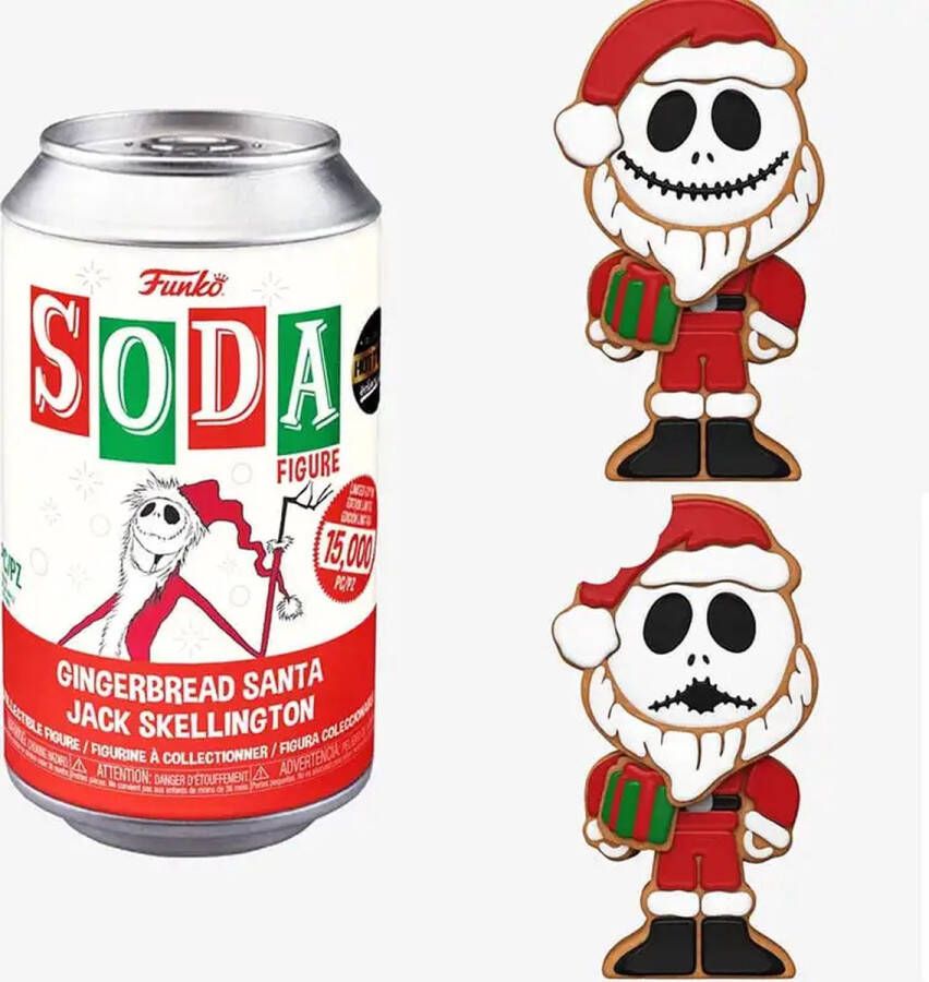 Funko Soda Pop! The Nightmare Before Christmas Gingerbread Santa Jack (with chase) Vinyl Soda