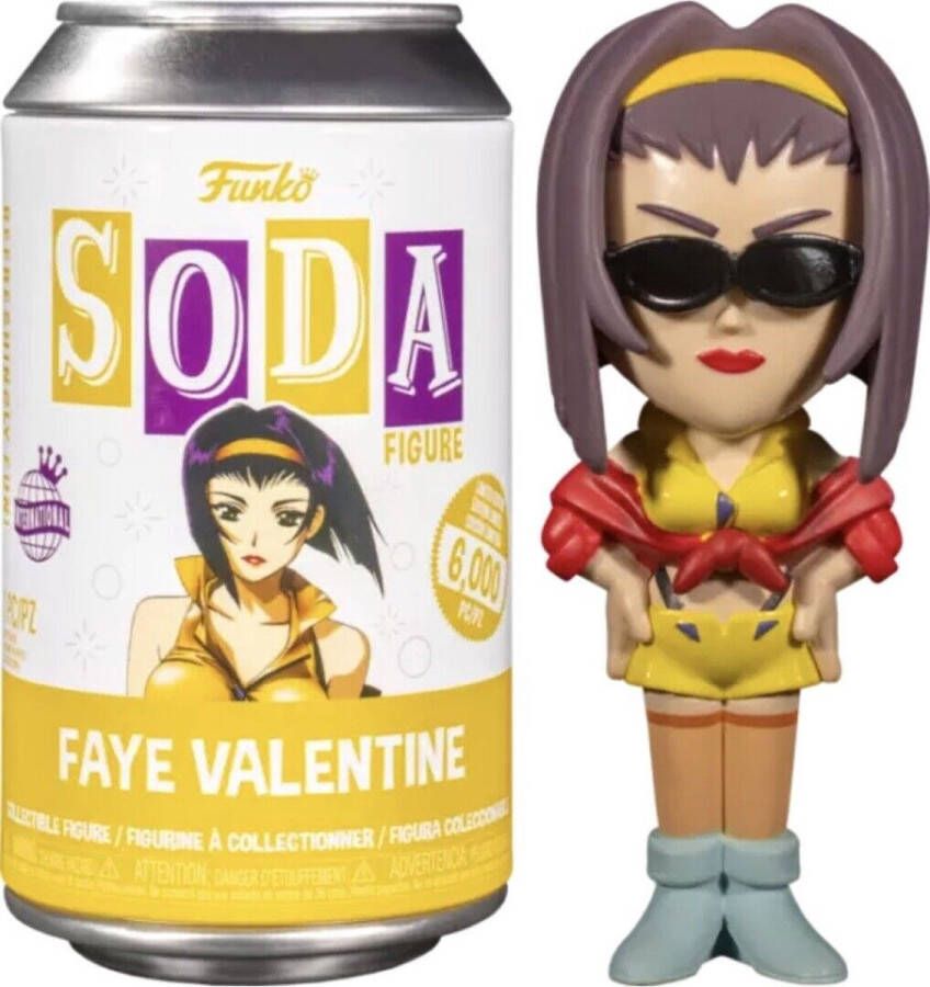 Funko Vinyl Soda : Cowboy Bebop Faye Valentine International Edition