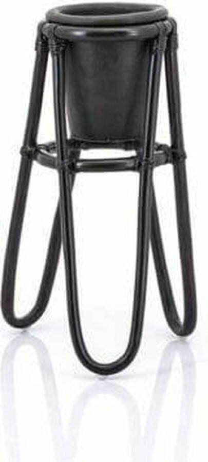 By-Boo Furnilux Plantenstandaard Small Black