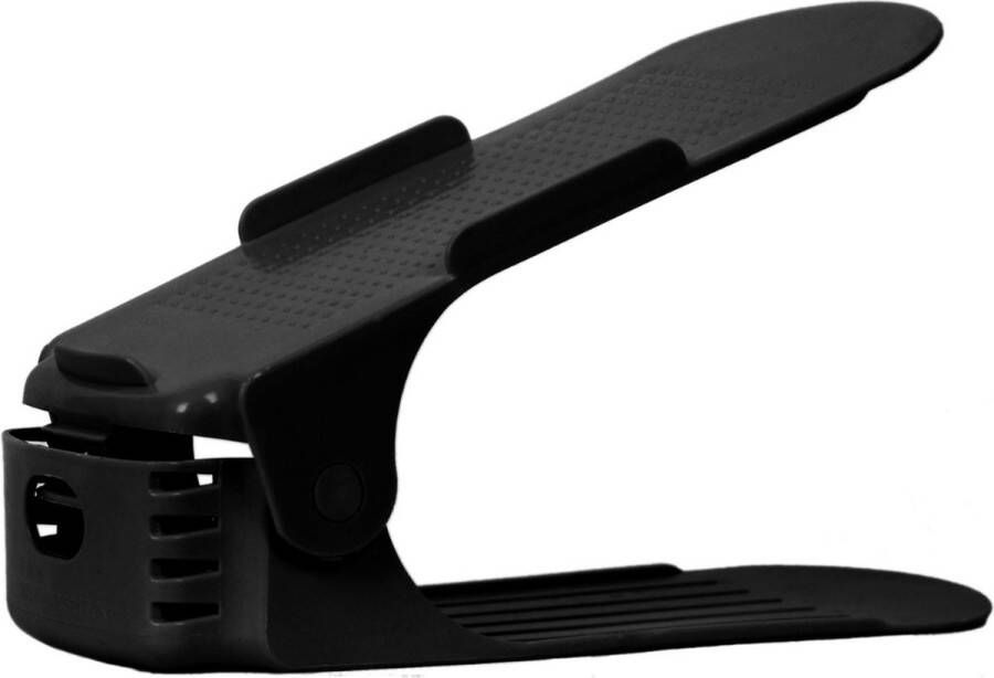 FurnStar Schoenen Opbergsysteem Verstelbaar – Schoenenrek Schoenenkast Schoen Organizer – Set van 12 Wit