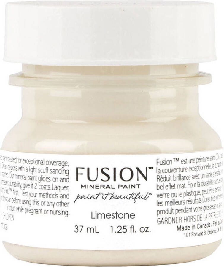 Fusion Mineral paint Meubelverf Cremé Acrylverf Lime Stone 37 ml