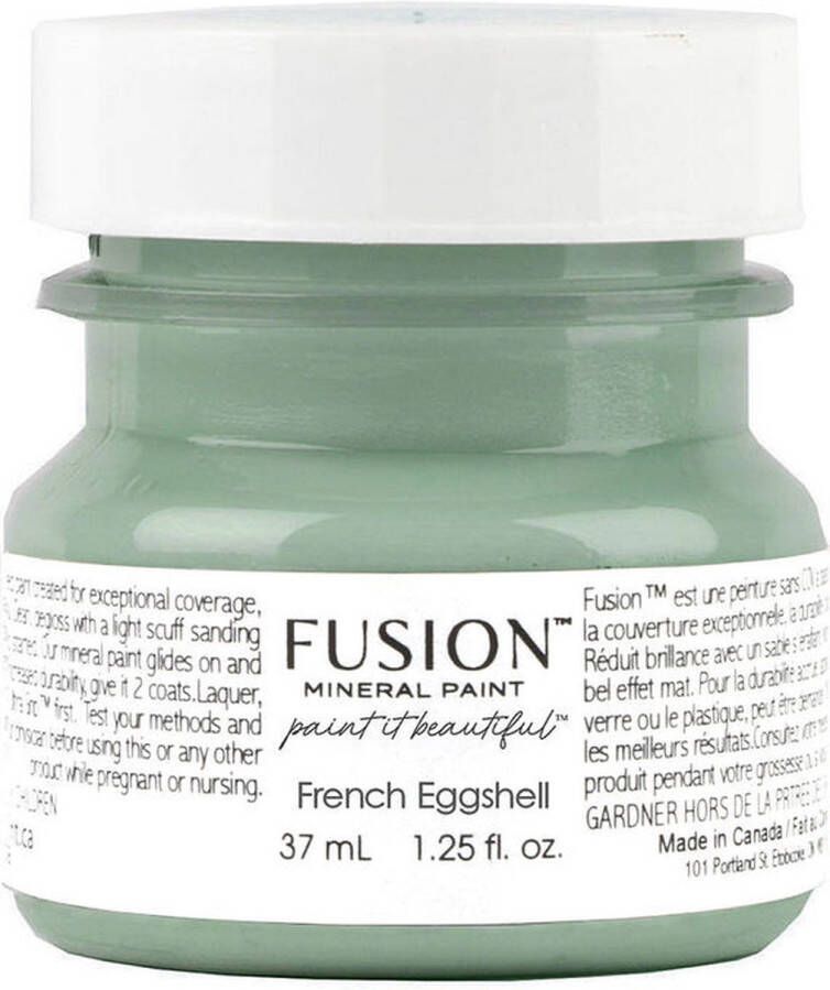 Fusion Mineral paint Meubelverf Groen Acrylverf French Eggshell 37 ml