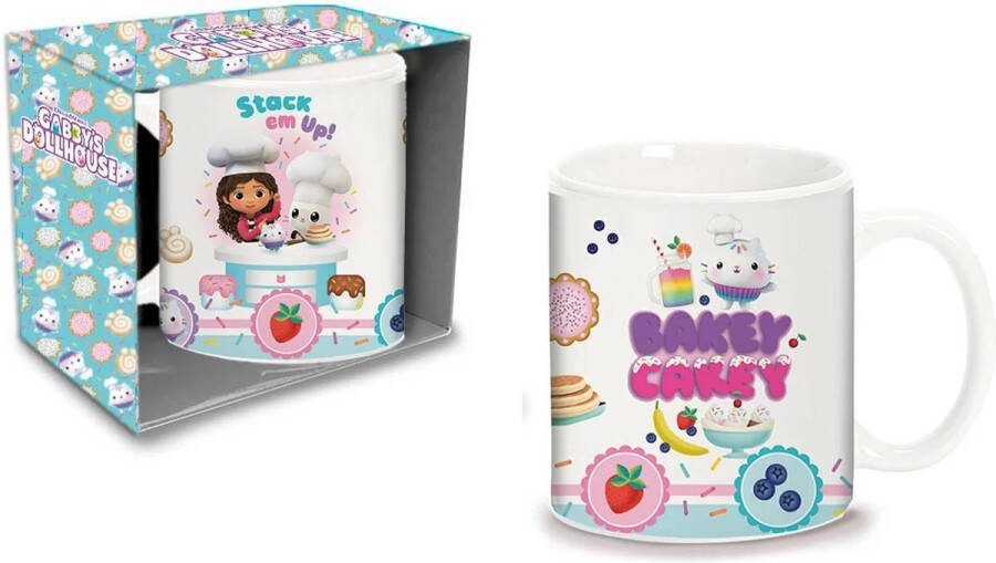 Gabby's Poppenhuis Mok Bakey Cakey 325 ml Keramiek