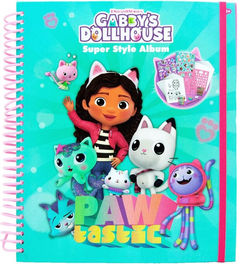 Gabby's Poppenhuis Super Style Album Kleurset