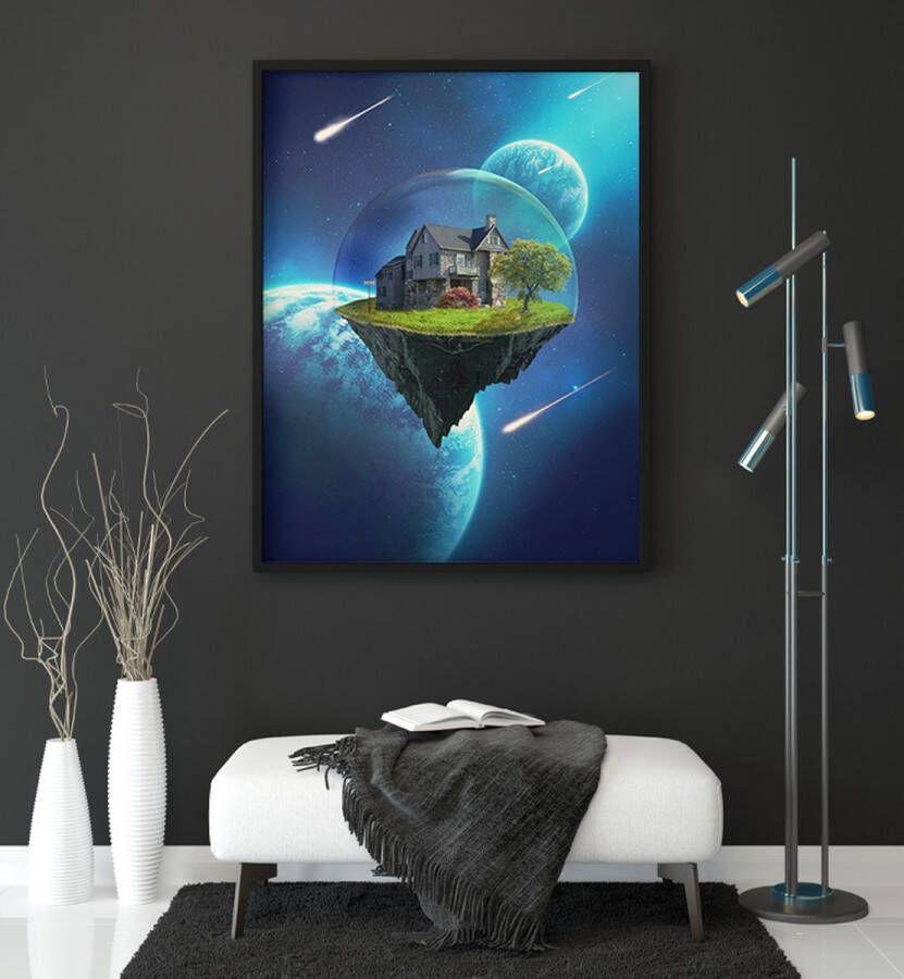 GALAXY EILAND WANDDECORATIE POSTER 30x40cm