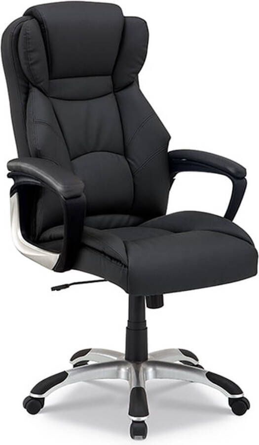 Gamingstoel Ward Zwart Kunstleer Hoogte 116 cm