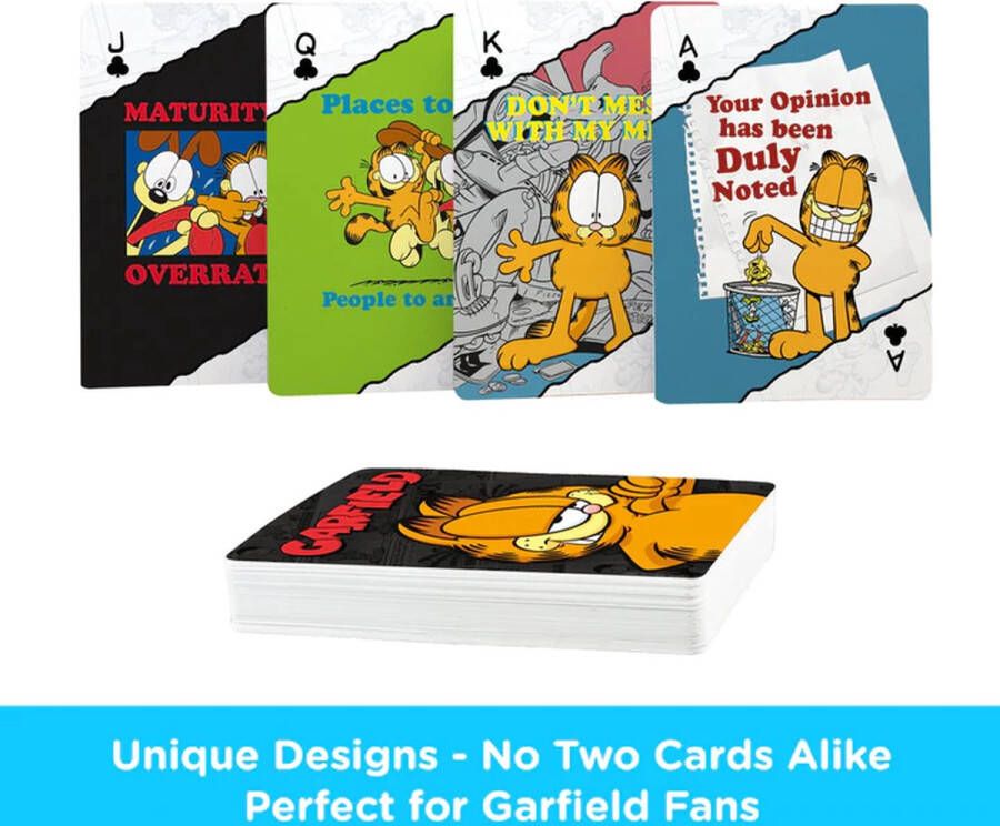 Aquarius Garfield Playing cards Multicolours