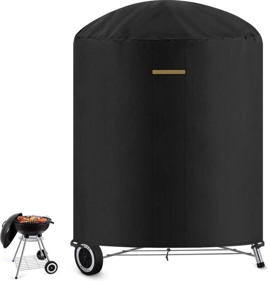 Gas BBQ hoes Ronde Gas Grill Cover Waterkoker BBQ Cover Waterdicht Ø77x90cm BBQ hoes rond