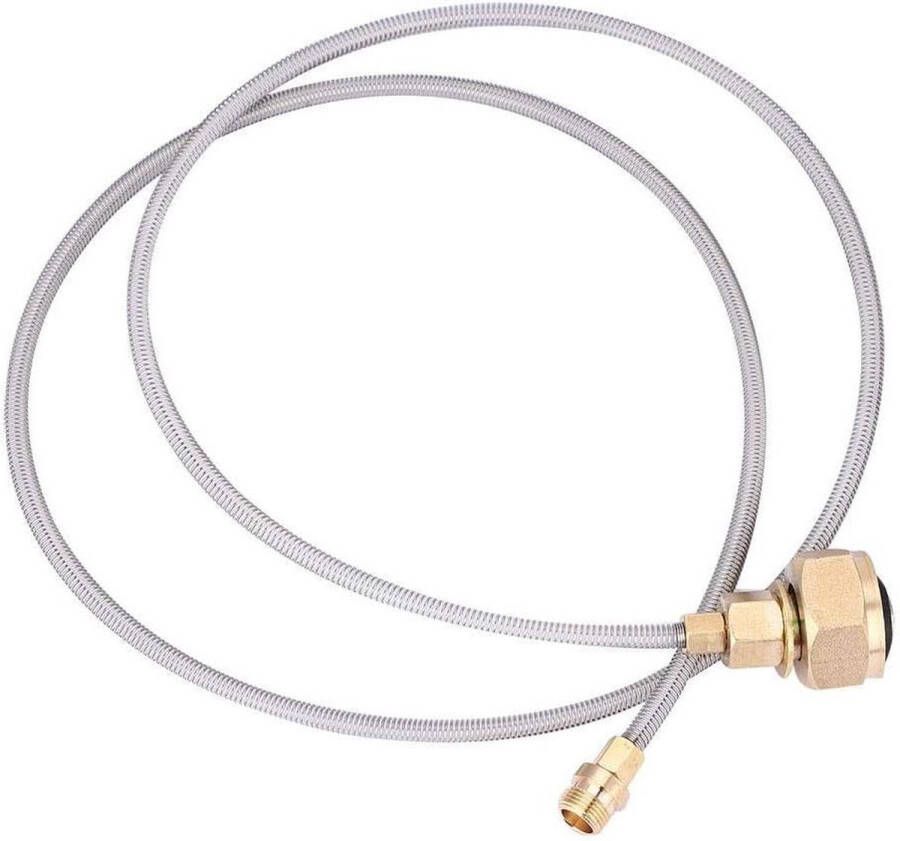 Gas Tank Hoofd Adapter Huishoudelijke LPG Cilinder Gas Tank Converter Connector voor Kamperen koperen gaas