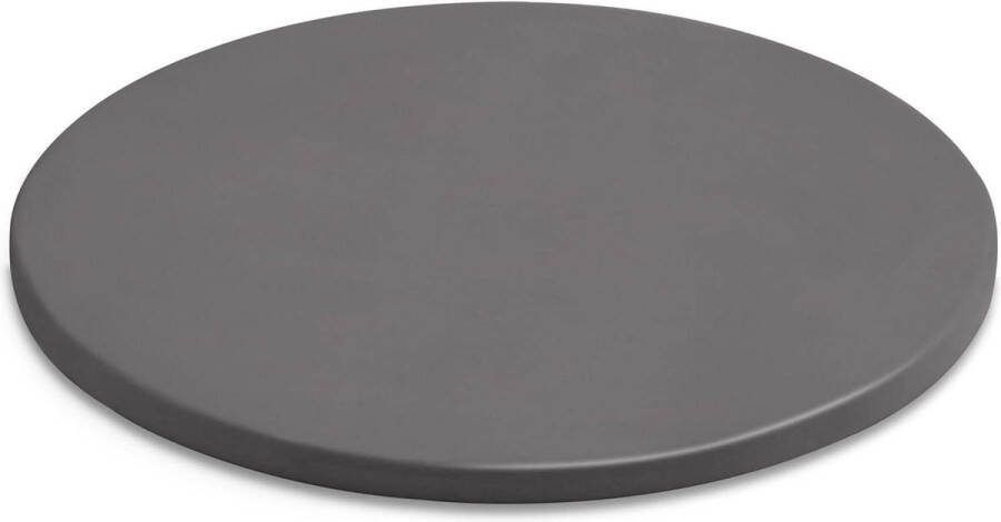 Geglazuurde Pizzasteen Weber Accessoire Pizzasteen Cordieriet Rond 26 cm Zwart 18413 weber bbq accessories
