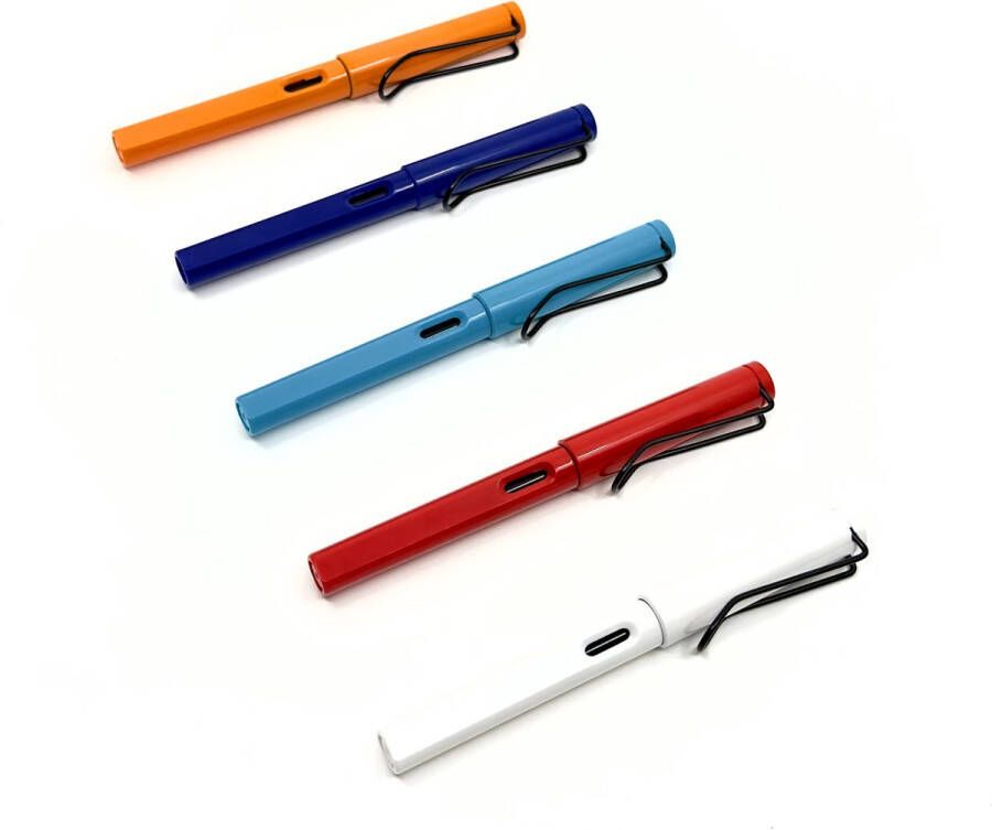 Gelpennen Pennen Ergonomisch 5 stuks Punt 0 5 mm kleuren Studenten Professionals Kantoorartikelen