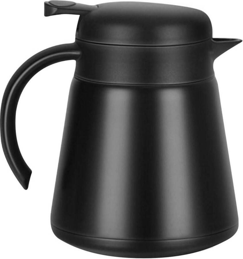Gemaakt Van 18-10 Voedselveilig Roestvrijstaal 0.8L Dubbelwandige Vacuümisolatie Warmtebehoud Koude Behoud Koffie Thee Pot Koffiepot