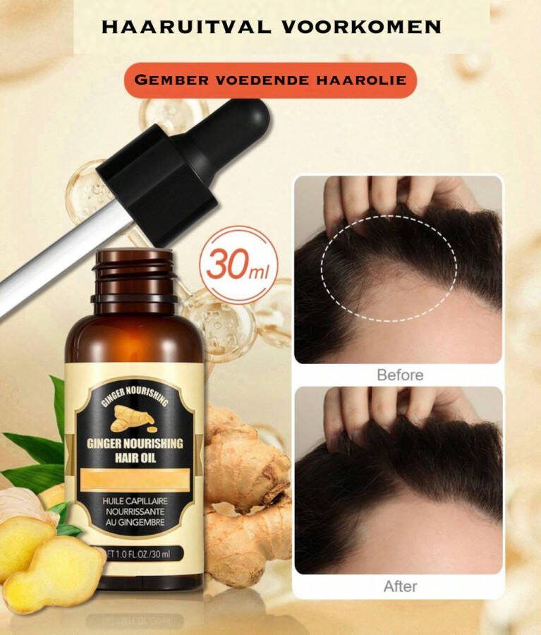 Gember Haarolie Serumolie tegen haaruitval Mielle Haarolie Minoxidil alternatief voor de hoofdhuid Wenkbrauw & Wimper Ricinusolie Rozemarijn haarolie Baardgroei